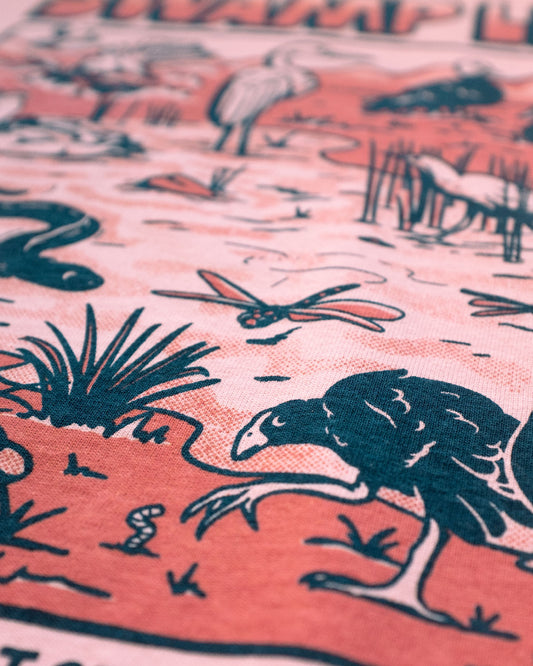 Swamp Life Pink Tee
