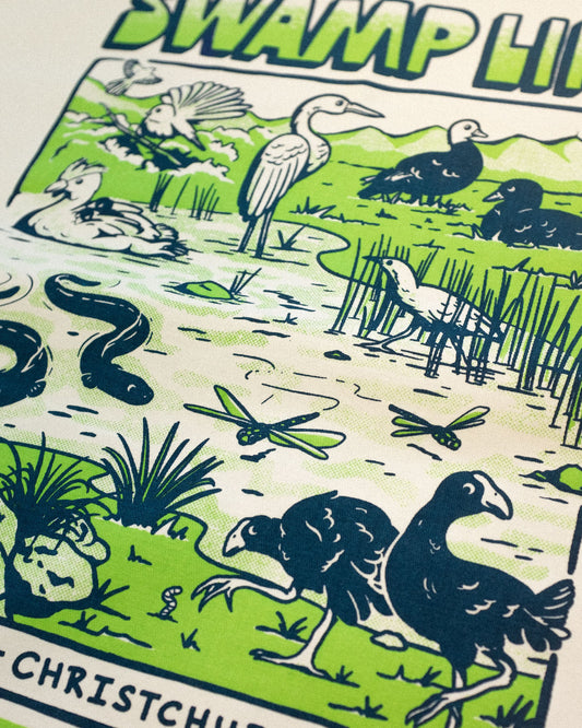 Swamp Life Tea Towel